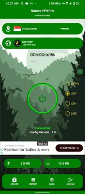 Nature VPN Pro android App screenshot 0
